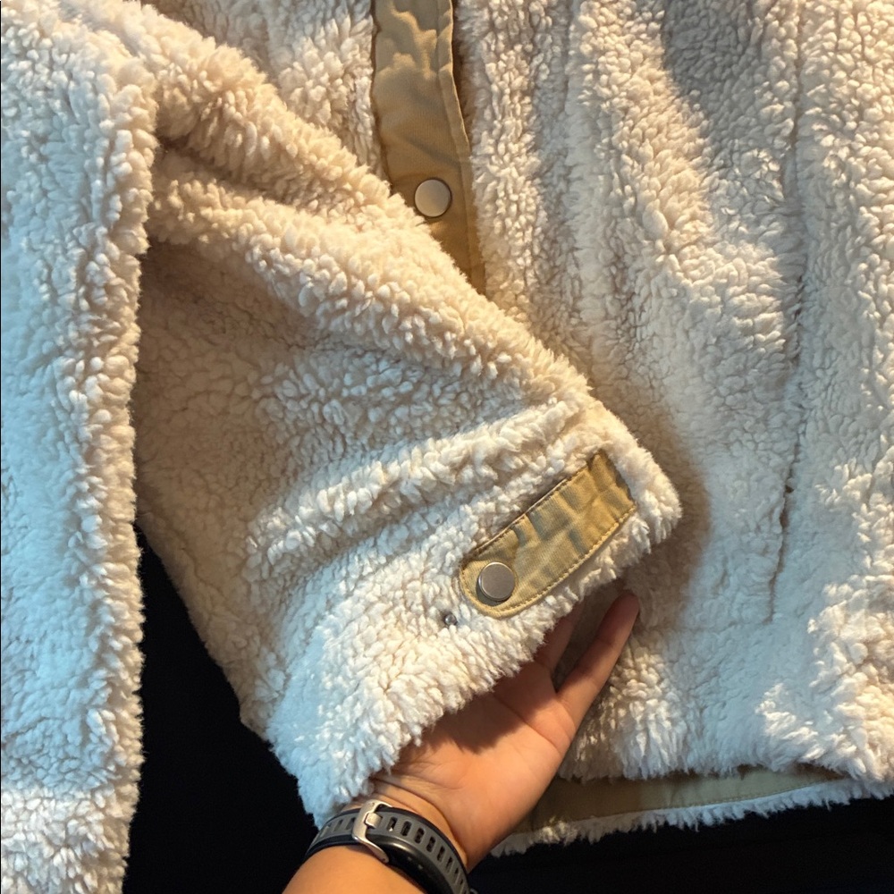 Universal Thread Off-White Teddy Jacket - Picture 7 of 10